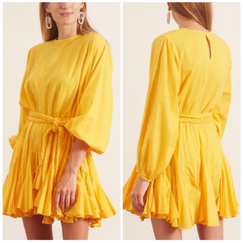 🌻RHODE Ella Dress | XS | Yellow | New with Tags🌻
